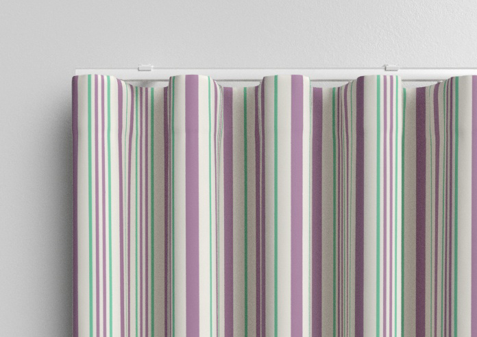 The British Stripe Co. George, Blackpool No.1 - Made to Measure Curtains - Image 13